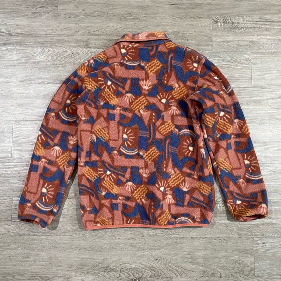 Patagonia Synchilla Canyon Block Big Sisu Aztec Snap-T Fleece Size Small - Picture 8 of 8